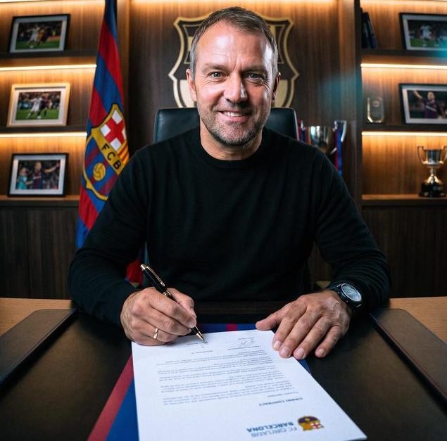 Hansi Flick zůstává v Barceloně: Prodloužení smlouvy až do roku 2028 s opcí!